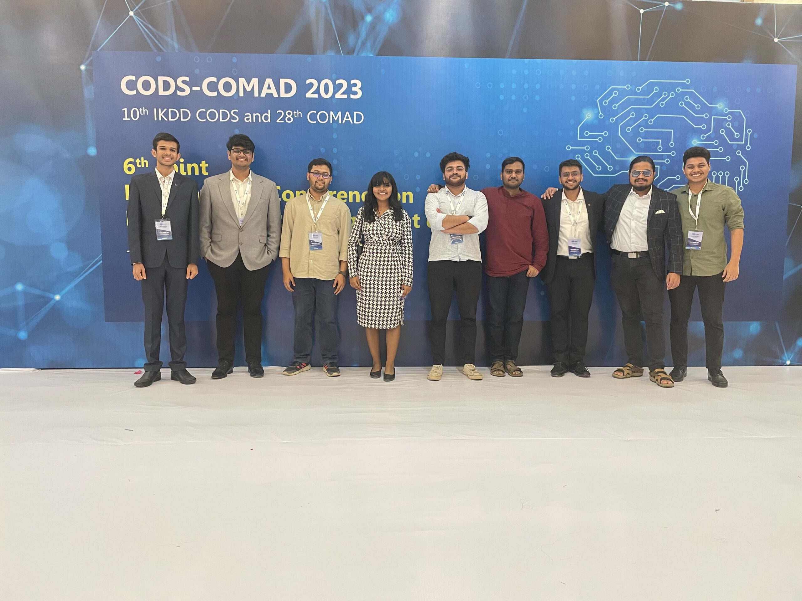 Students attending CODS-COMAD at IIT Bombay.